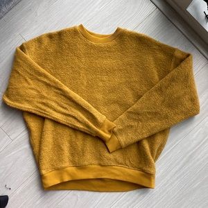 outdoor voices megafleece crew neck (dijon)